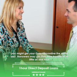 Borrower got approved in 1hour Direct Deposit Loans