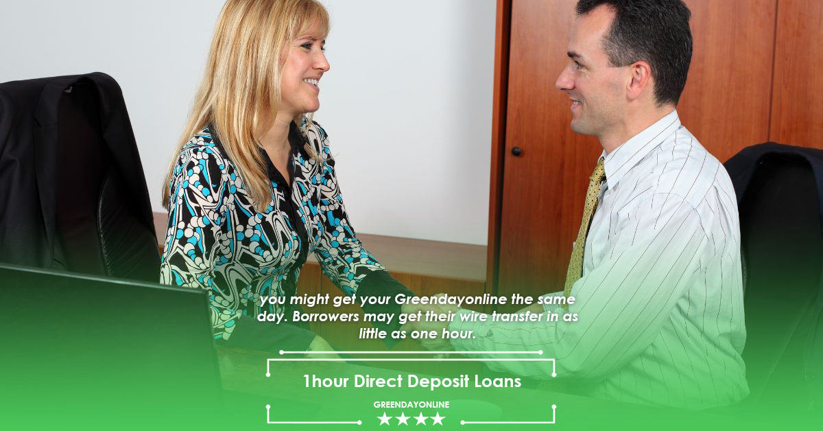 1-hour Direct Deposit Loans In Minutes For Bad Credit