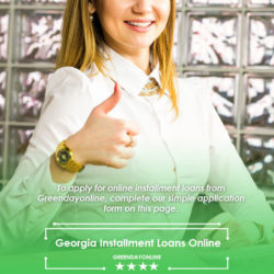 Lender approved Georgia Installment Loans Online from borrower