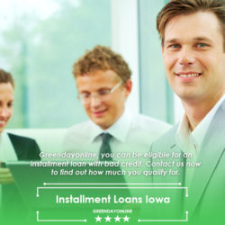 Lender accepting Installment Loans Iowa from borrowers