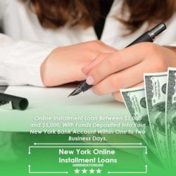 New York Online Installment Loans