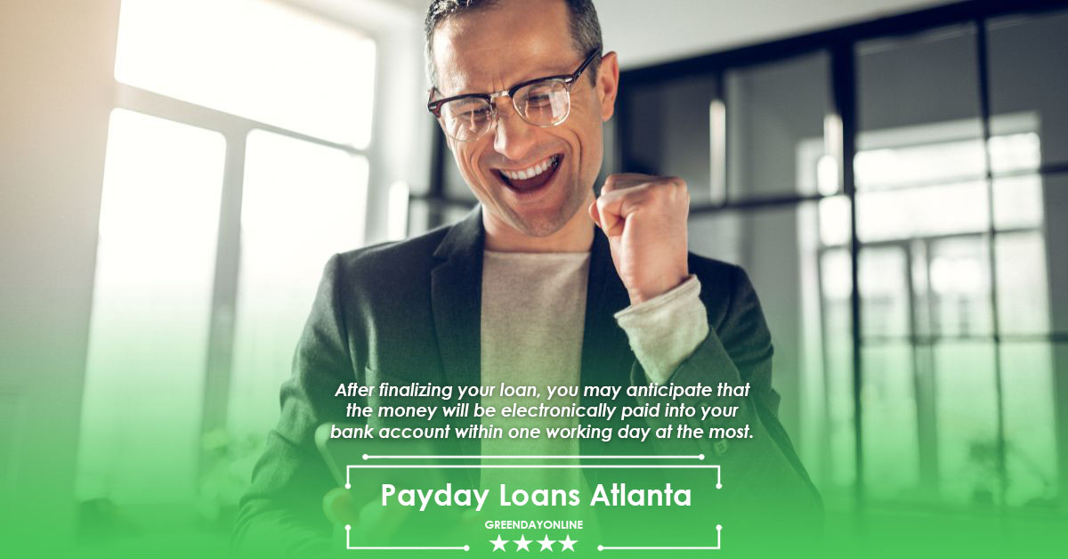 man got approved in Payday Loans Atlanta, GA With No Credit Check