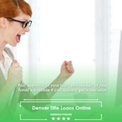 Woman got approved in Denver Title Loans Online