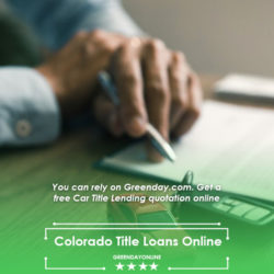 Man applying for Easy Approval Colorado Title Loans Online