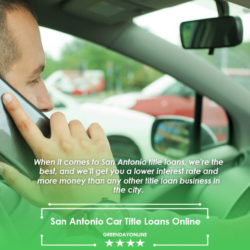 Man applying for Fast San Antonio Car Title Loans Online