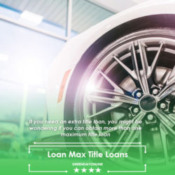 A close up of a tire on a car by loan Max Title Loans