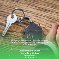 Lender accepting Louisiana Title Loans Same Day Online