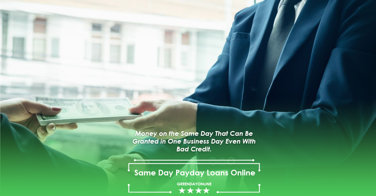 Same Day Loans Online (Fast Deposit): Bad Credit Payday Loan