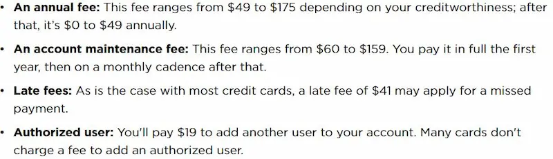 Aspire credit card stats